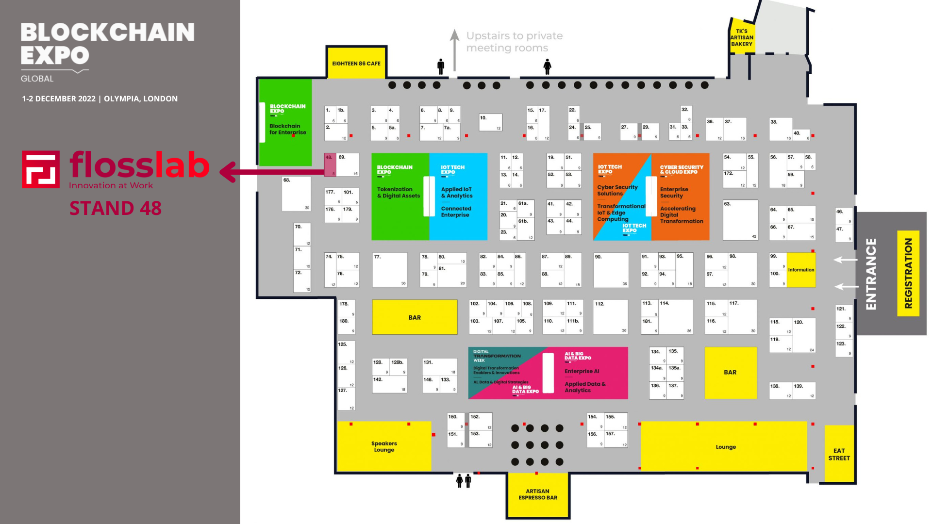 BLOCKCHAIN EXPO GLOBAL floorplan BLOCKCHAIN EXPO GLOBAL floorplan - FLOSSLAB