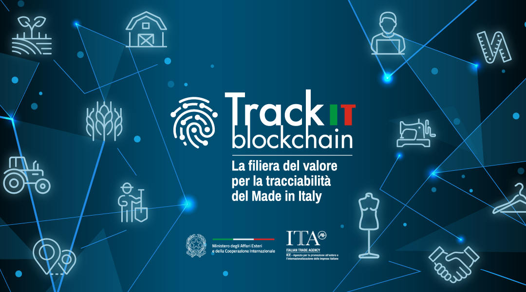 Pubblicato il portale TrackIT Blockchain: vetrina dei prodotti Made in Italy tracciati su blockchain e promossi all’estero