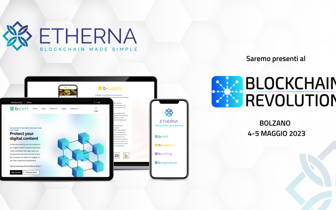 Flosslab e Etherna al blockchain revolution summit di Bolzano